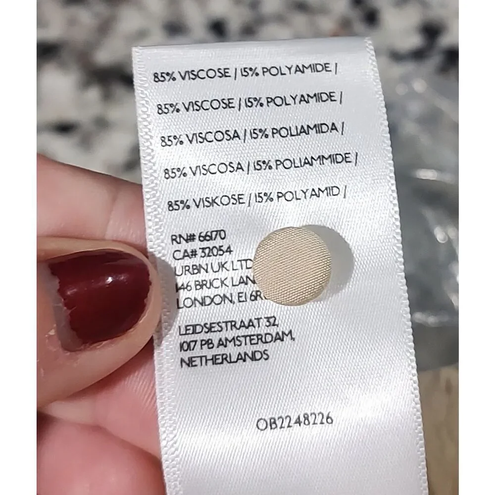 Anthropologie The Della Pleated Waist Shell Top Small Beige Coquette Summer NWT - Picture 8 of 9